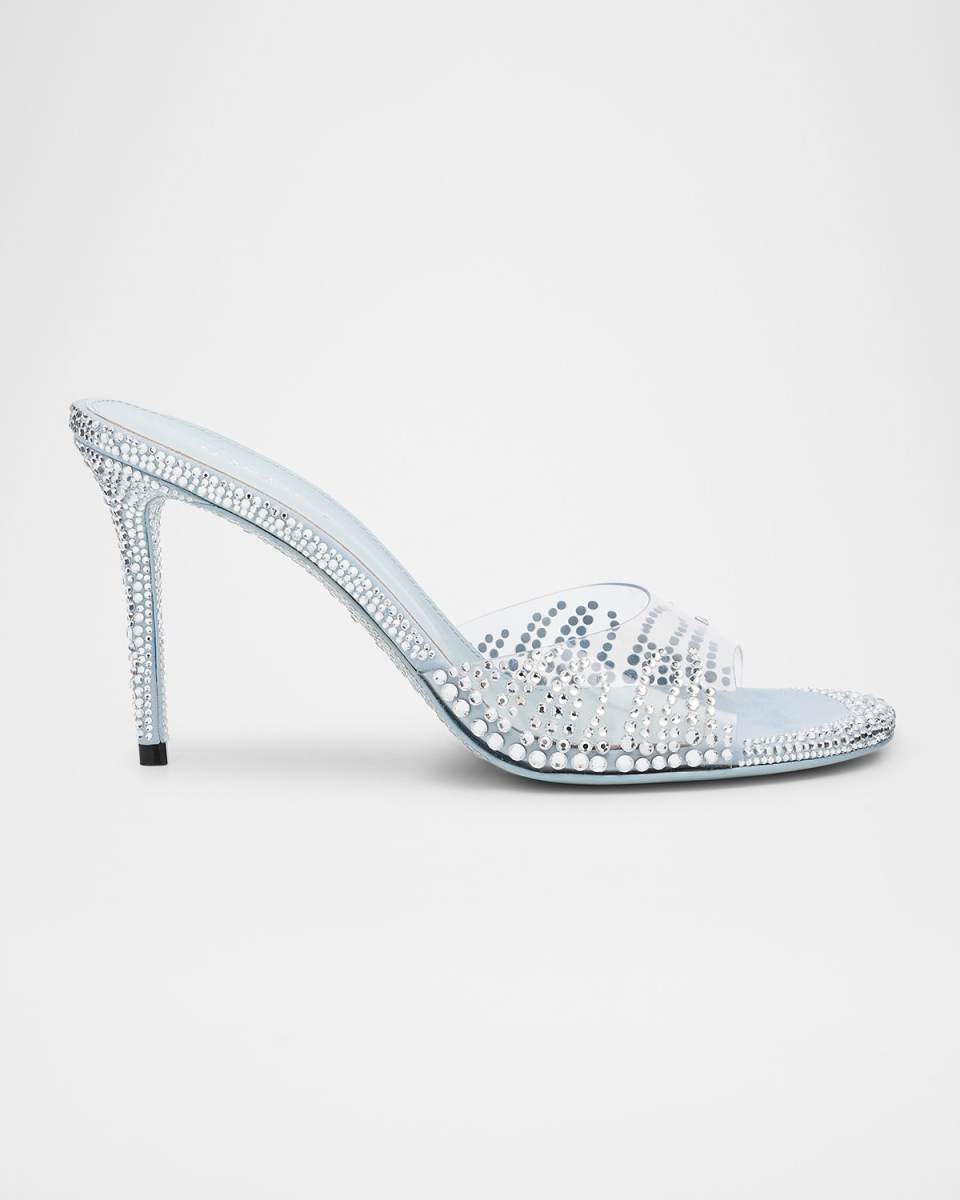 Crystal Flame Mules